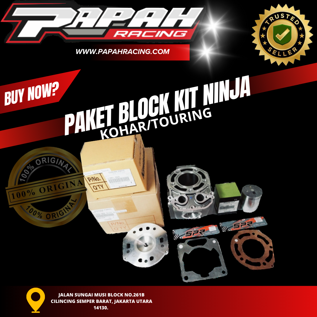 PAKET BLOK KIT NINJA KOHAR/TOURING